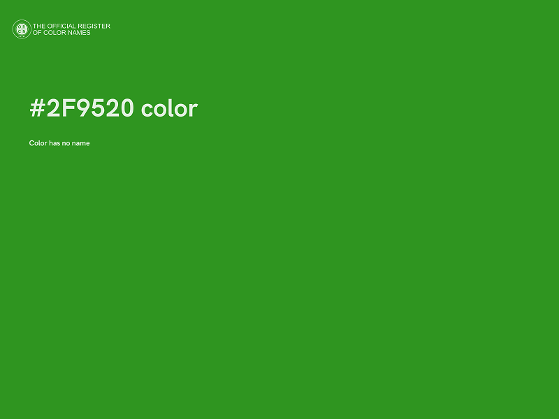 #2F9520 color image