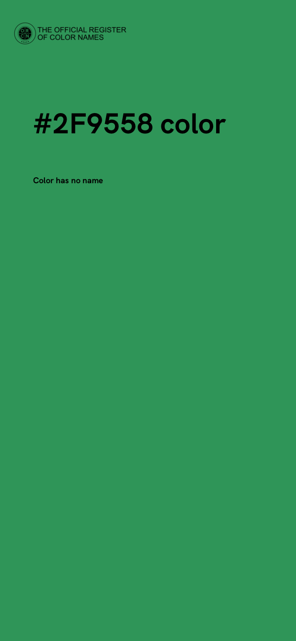 #2F9558 color image