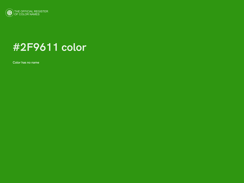 #2F9611 color image