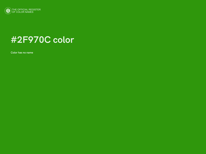 #2F970C color image