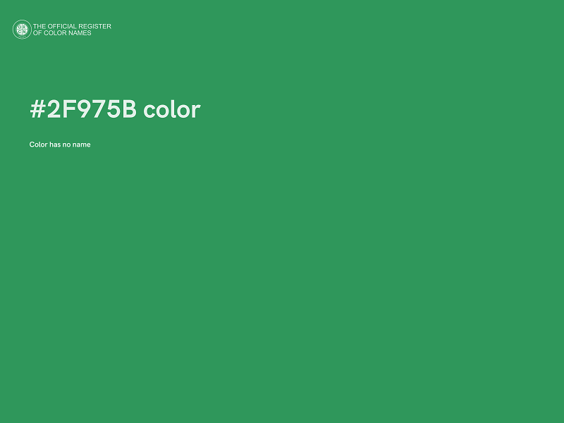 #2F975B color image