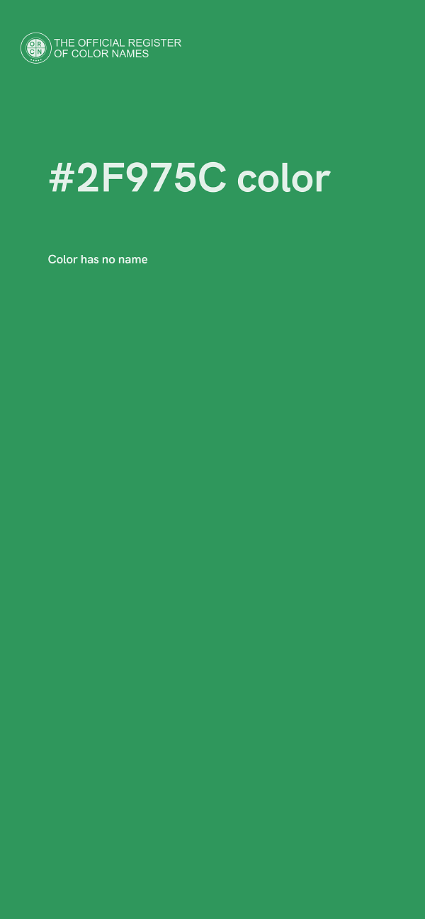 #2F975C color image