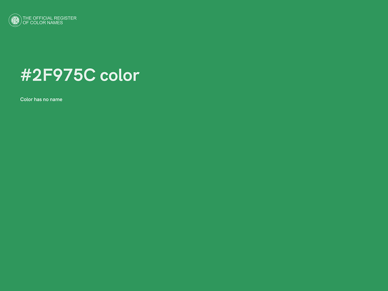 #2F975C color image