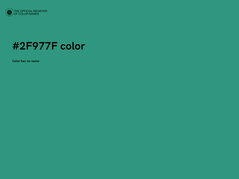 #2F977F color image