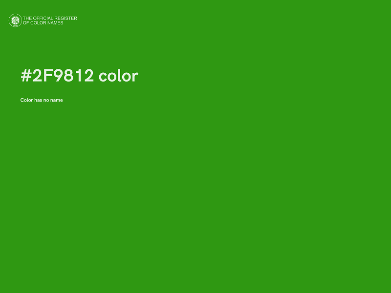 #2F9812 color image