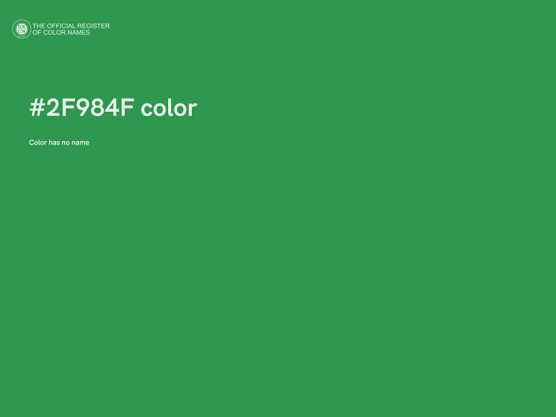 #2F984F color image