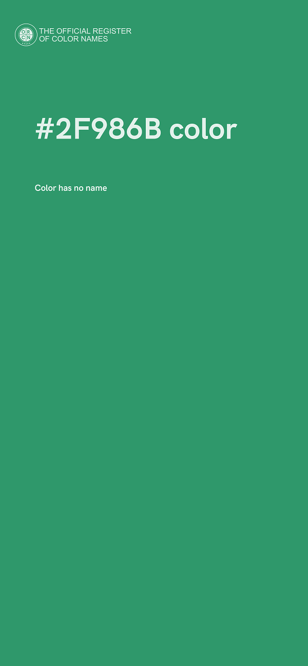 #2F986B color image