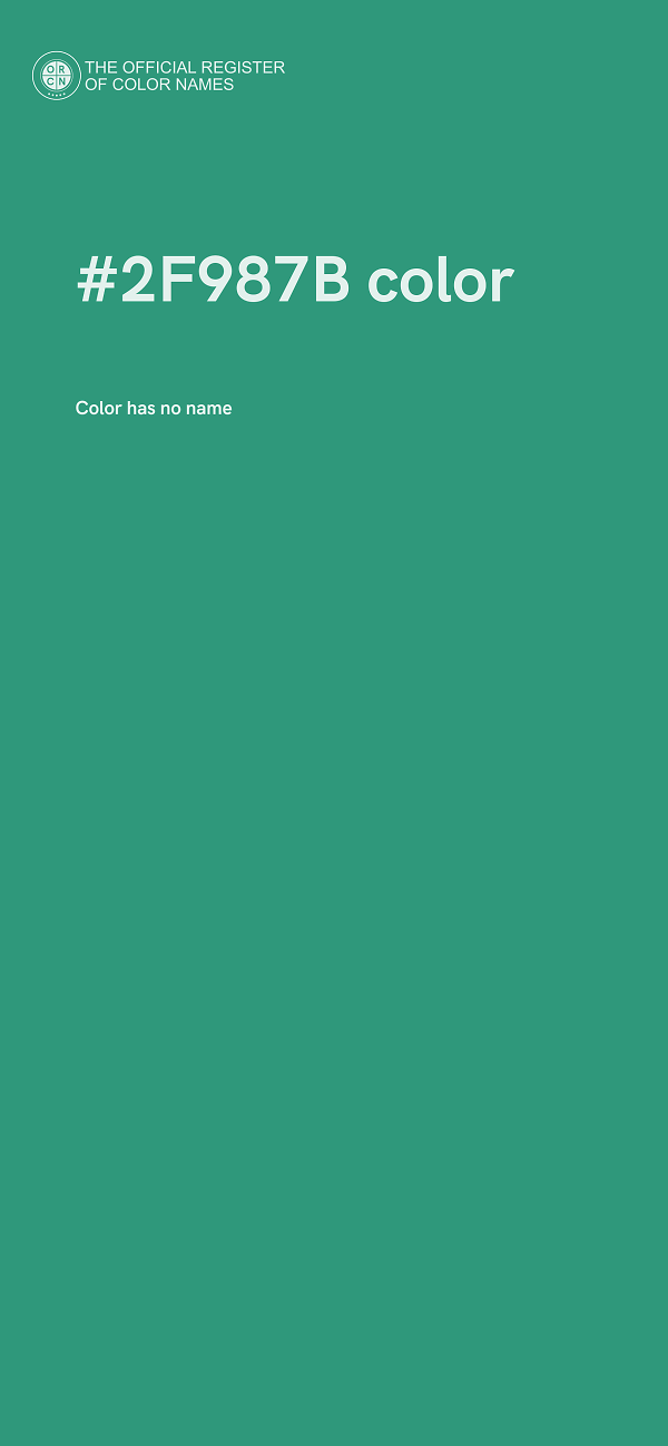 #2F987B color image