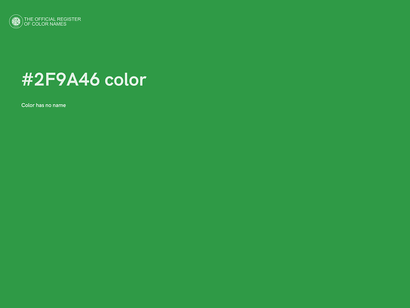 #2F9A46 color image