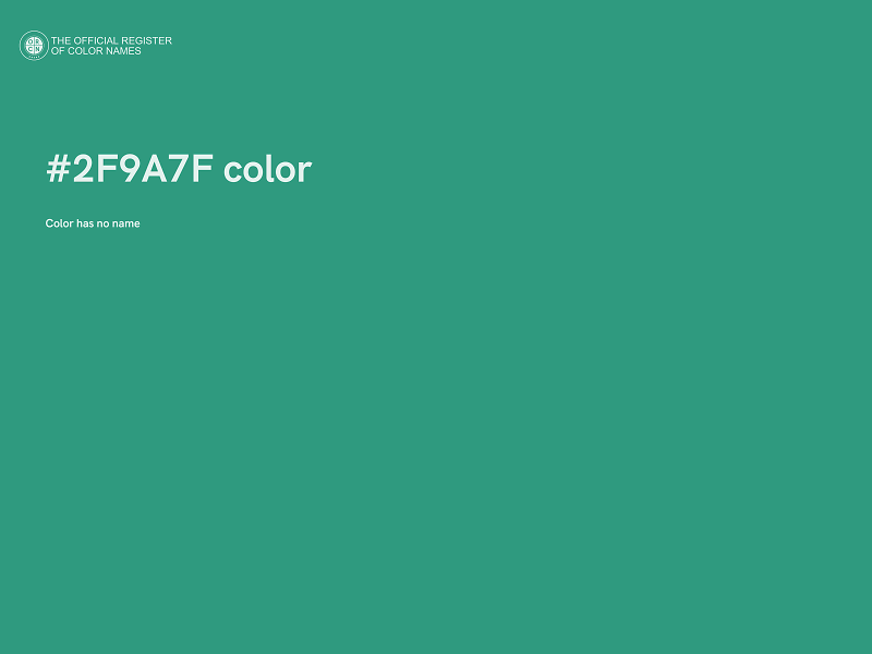 #2F9A7F color image