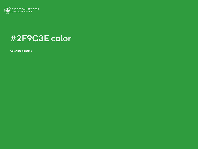 #2F9C3E color image