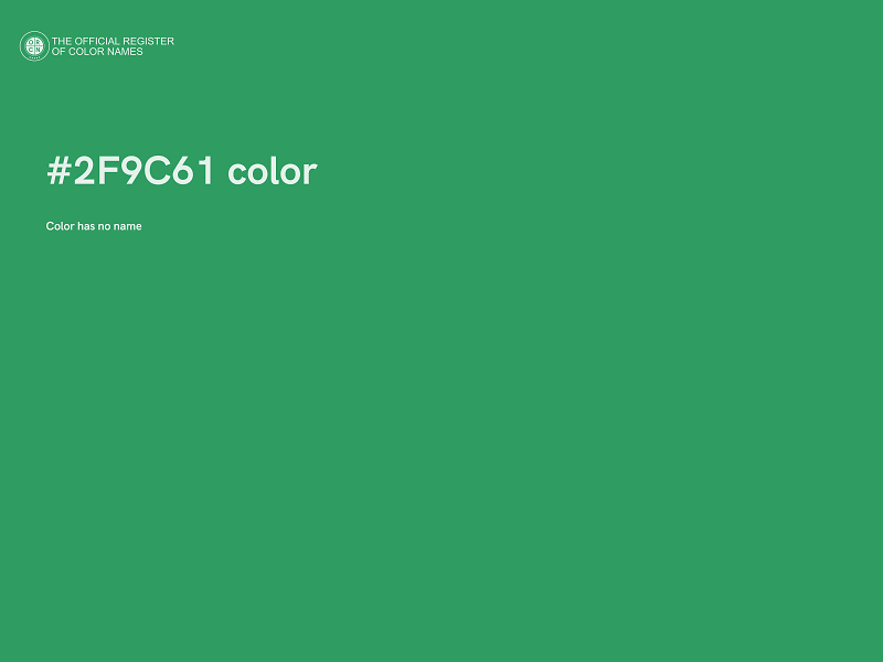 #2F9C61 color image