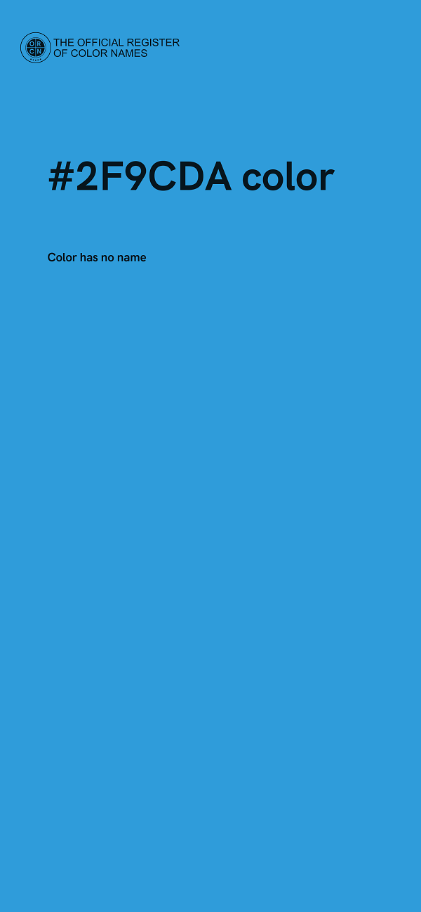 #2F9CDA color image