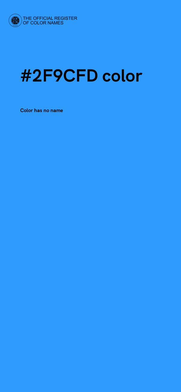 #2F9CFD color image