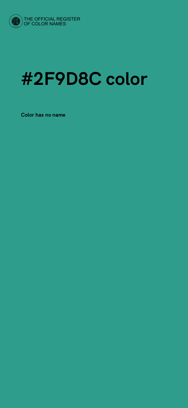 #2F9D8C color image