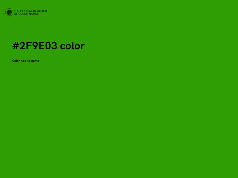 #2F9E03 color image