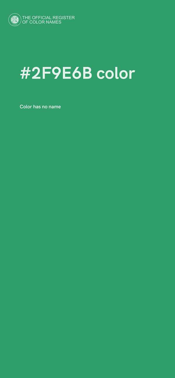 #2F9E6B color image