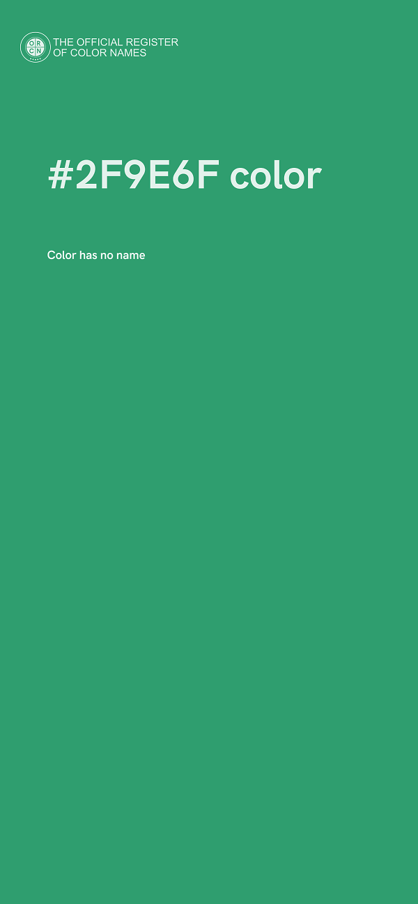 #2F9E6F color image
