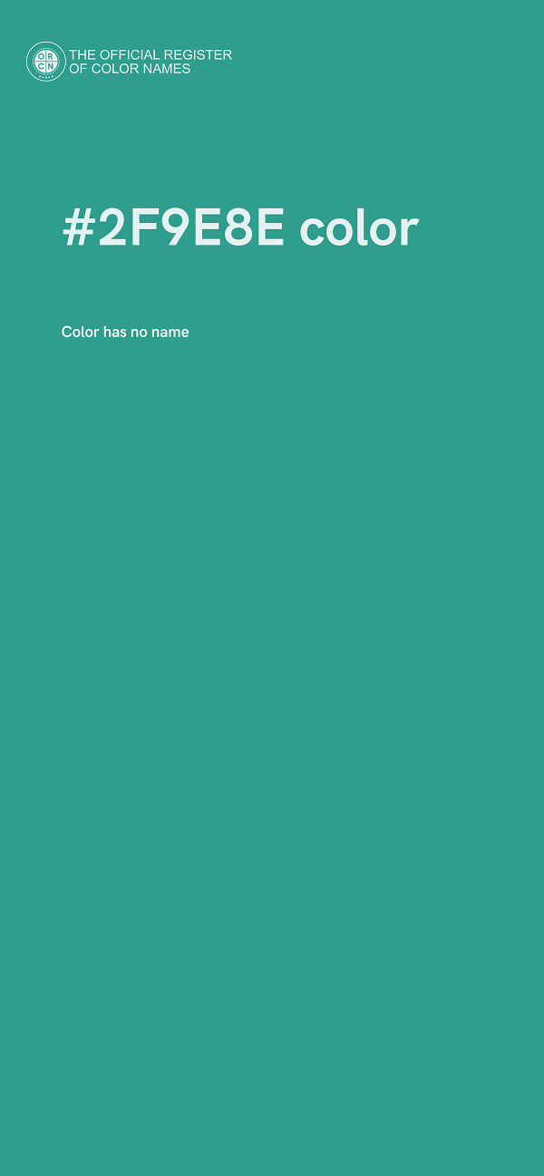 #2F9E8E color image