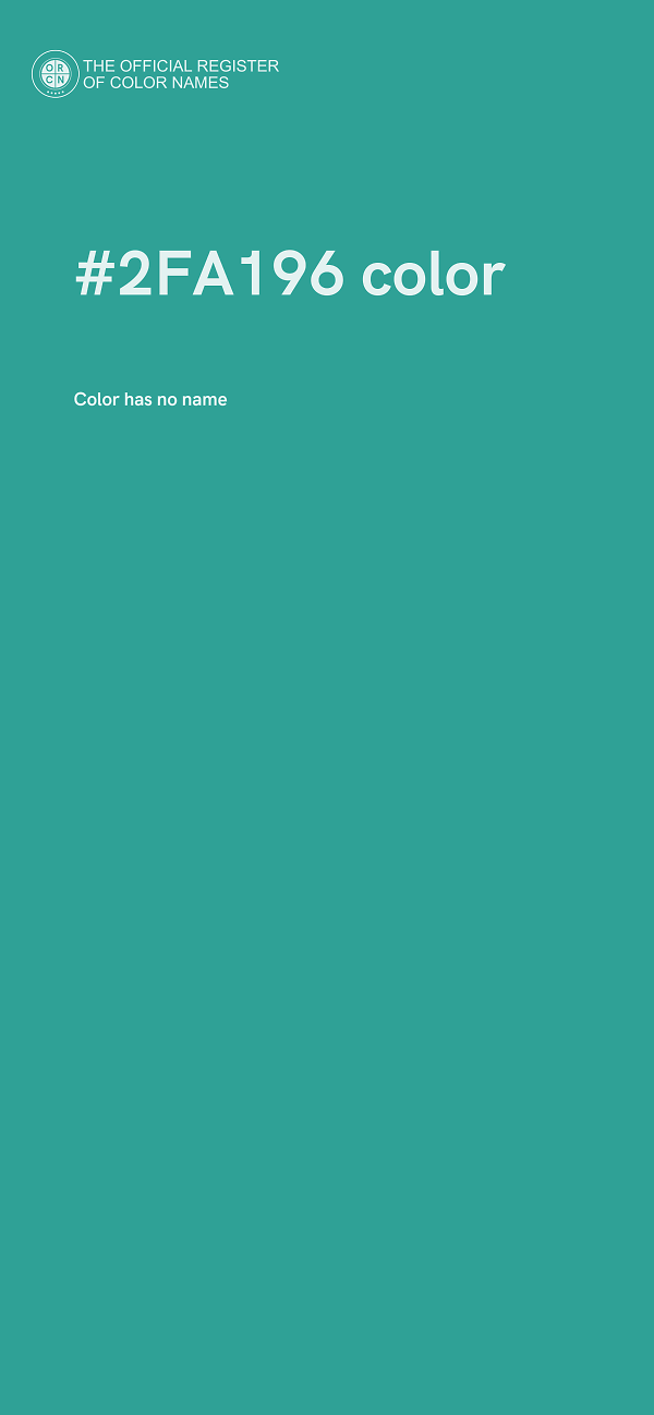 #2FA196 color image