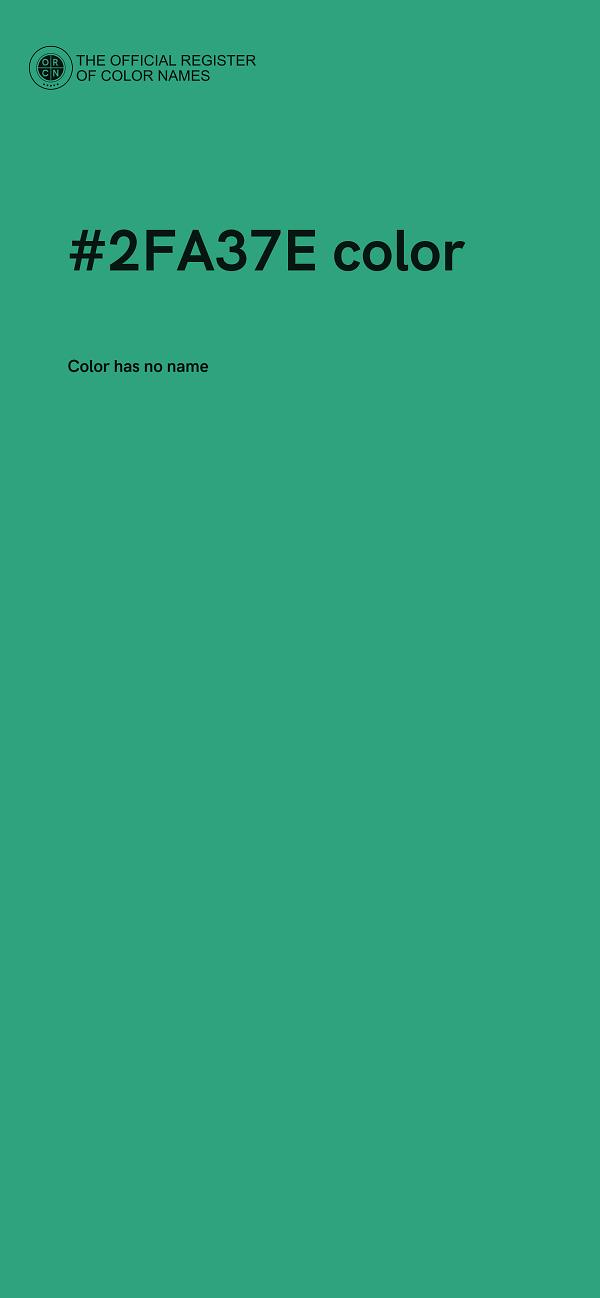 #2FA37E color image