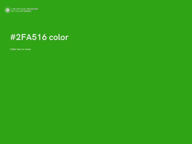 #2FA516 color image