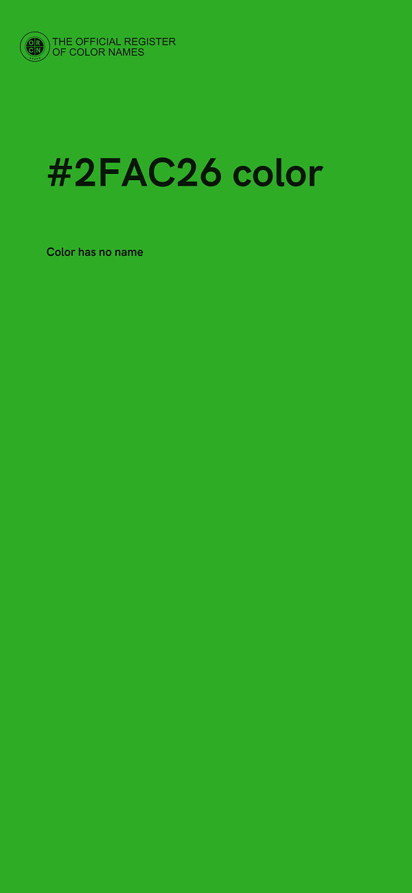 #2FAC26 color image