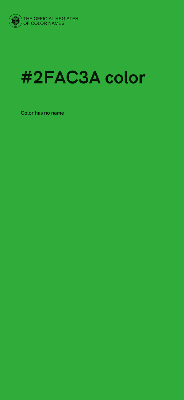 #2FAC3A color image