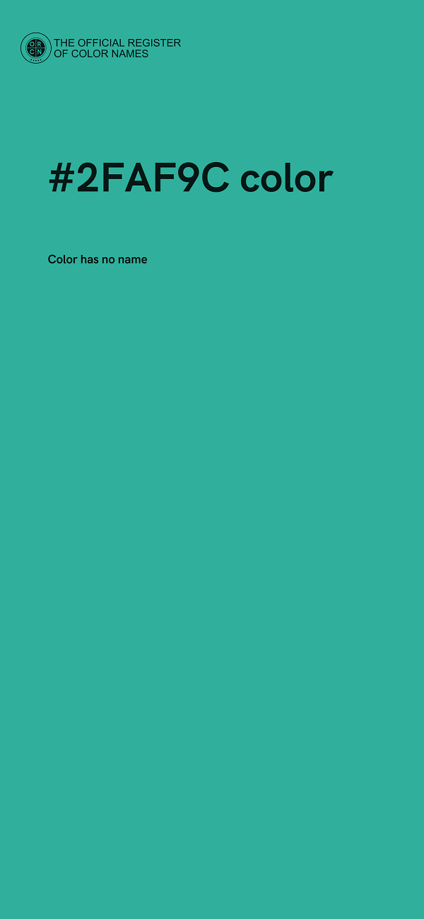 #2FAF9C color image