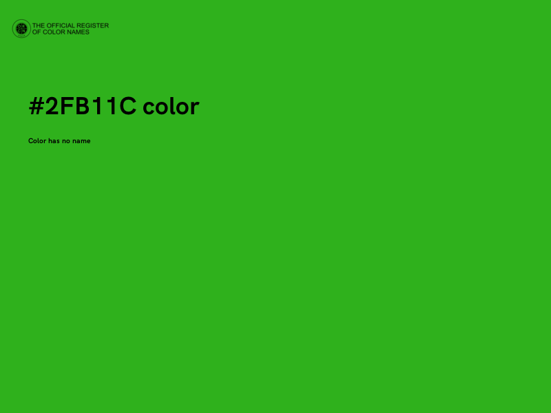 #2FB11C color image