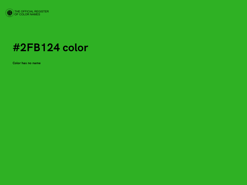#2FB124 color image