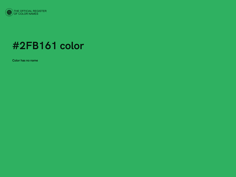 #2FB161 color image