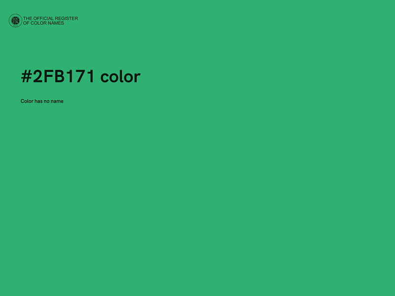 #2FB171 color image