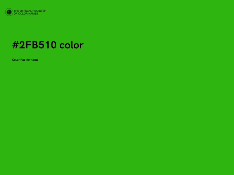#2FB510 color image