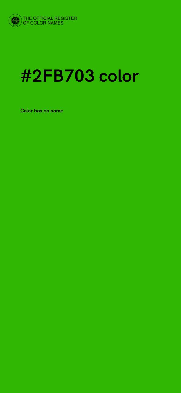 #2FB703 color image