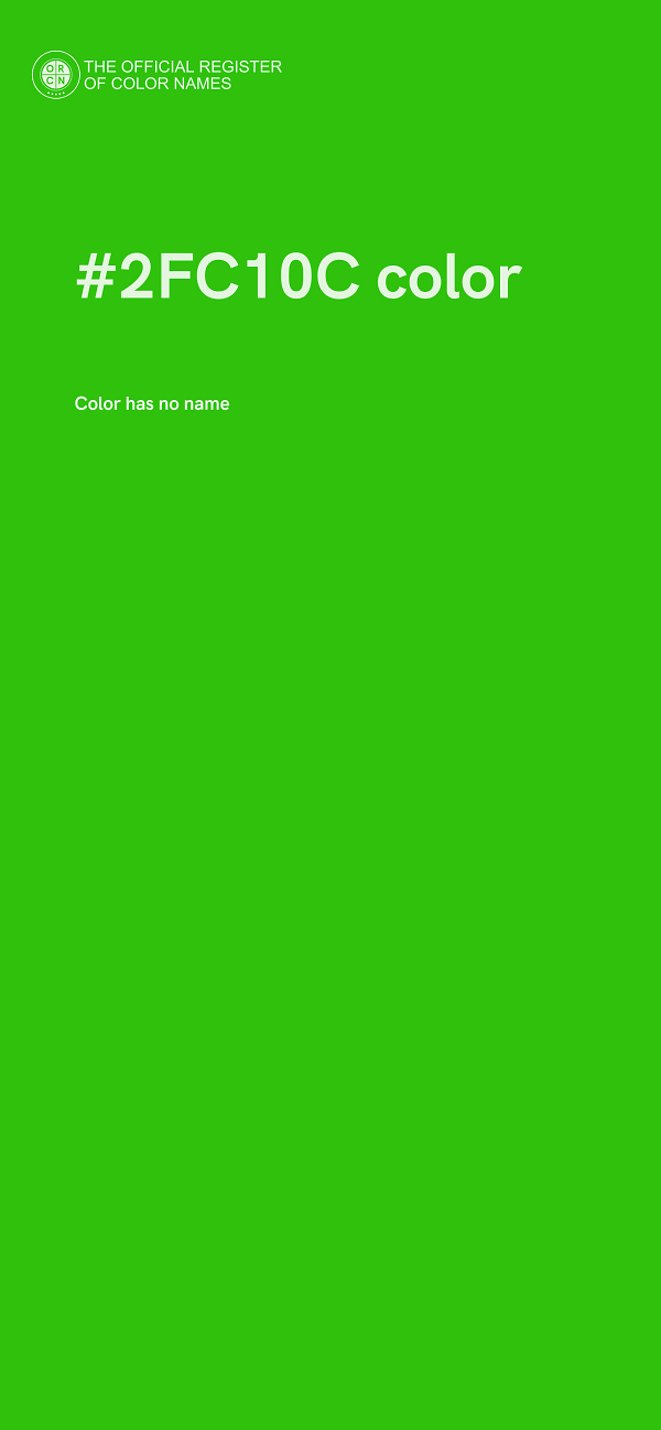 #2FC10C color image