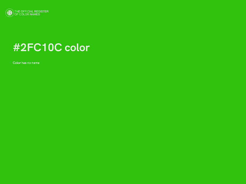 #2FC10C color image