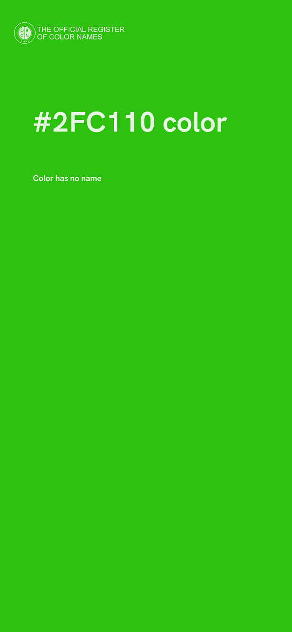 #2FC110 color image