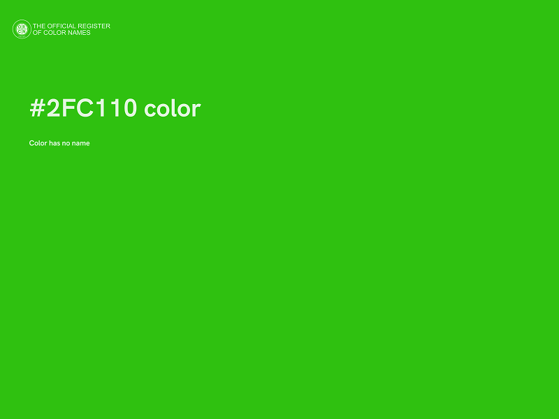 #2FC110 color image