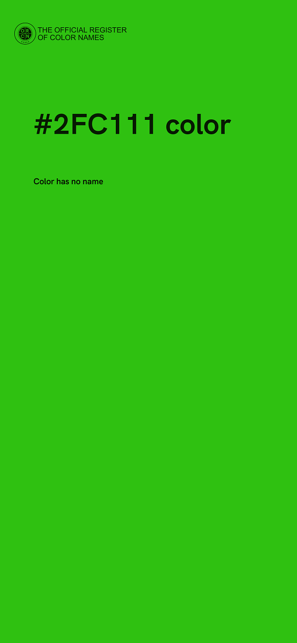 #2FC111 color image