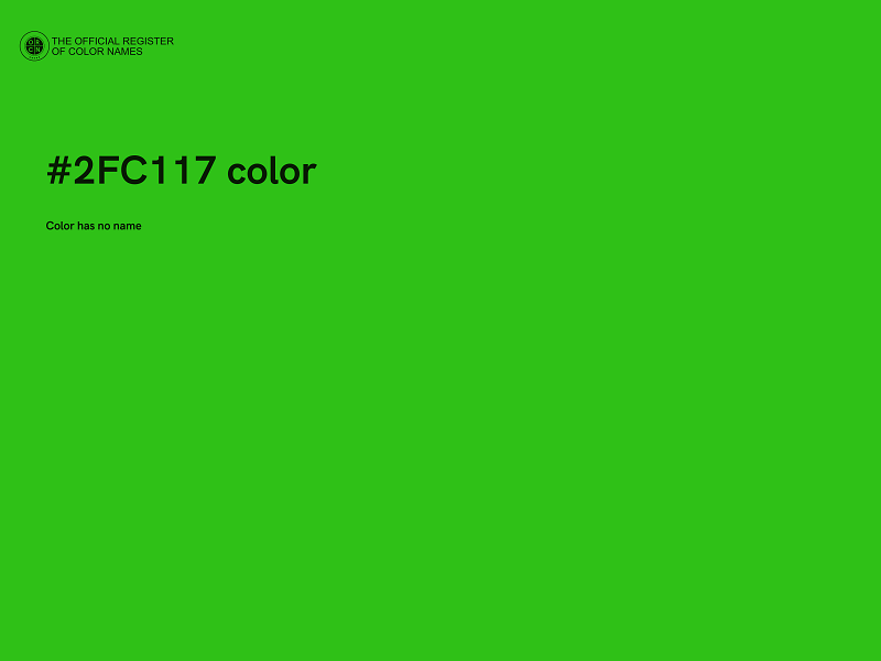 #2FC117 color image