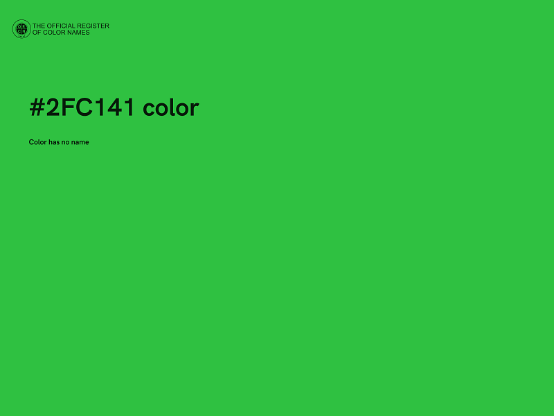 #2FC141 color image