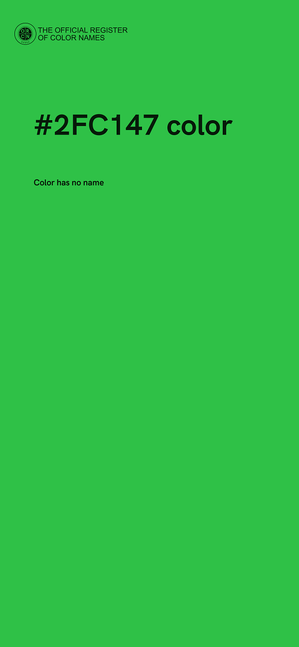 #2FC147 color image