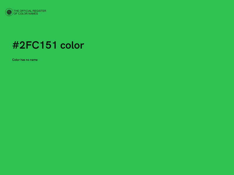 #2FC151 color image