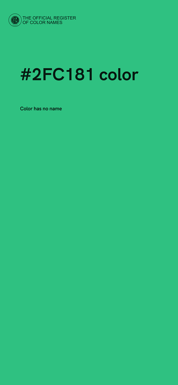 #2FC181 color image