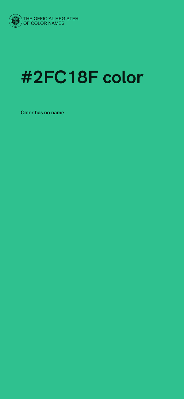 #2FC18F color image