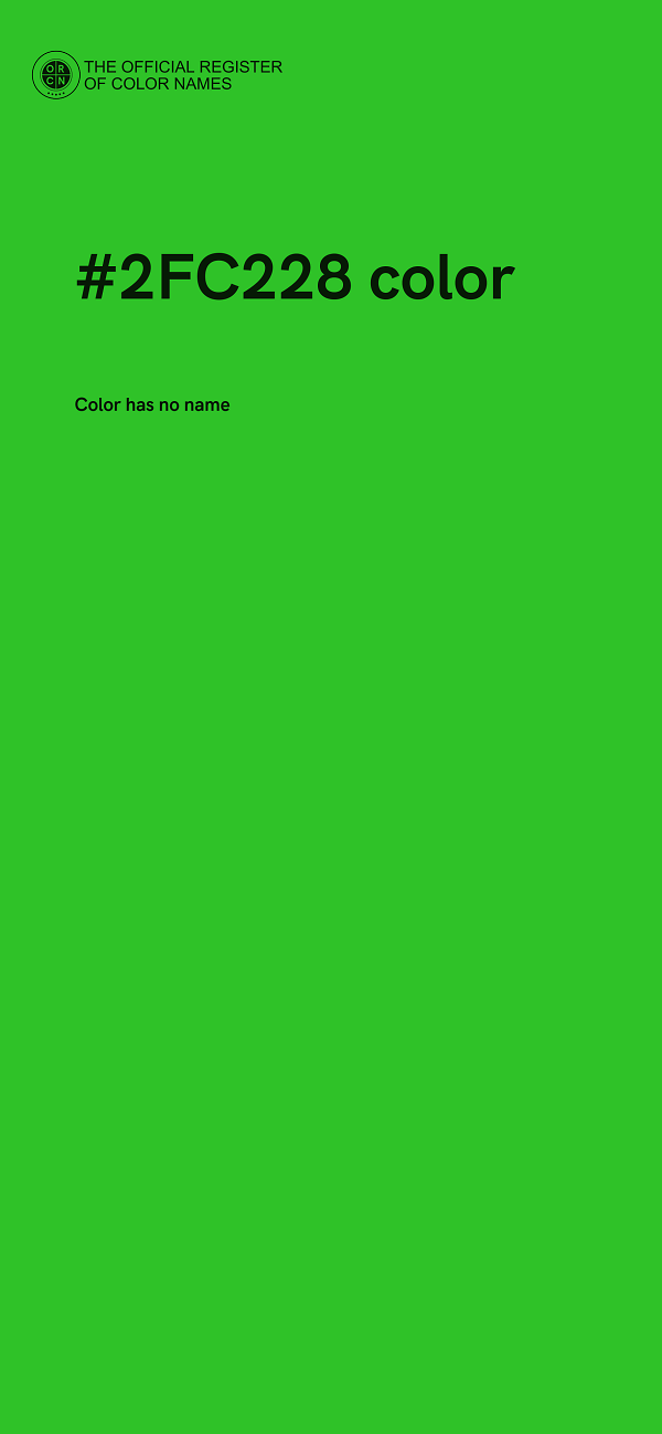 #2FC228 color image