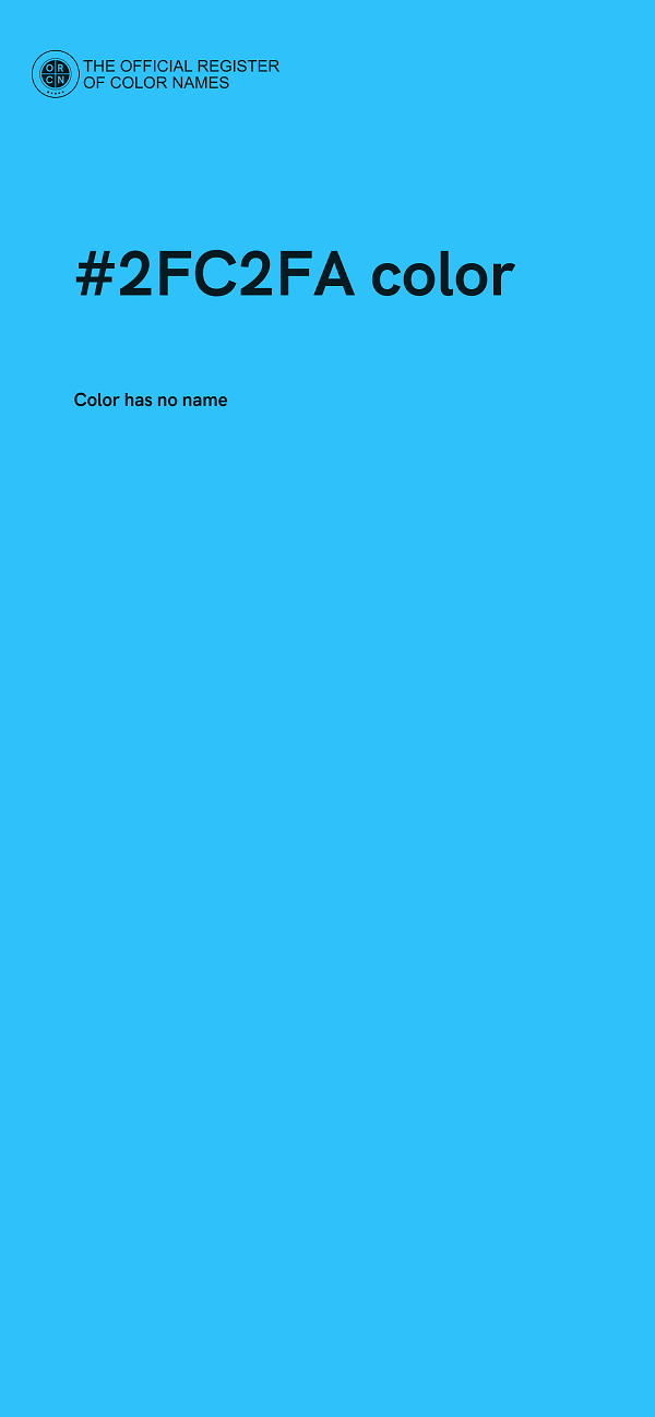 #2FC2FA color image
