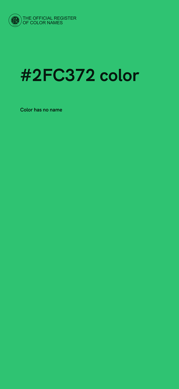 #2FC372 color image