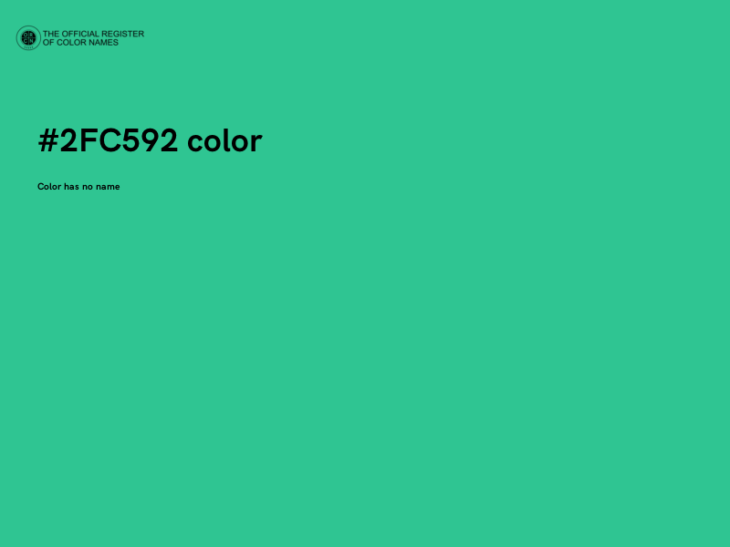 #2FC592 color image